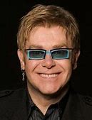 Image result for Elton John Round Red Glasses