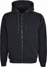 Image result for All-Black Hoodie with No Zipper