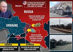 Image result for Russia and Ukraine Border Dispute