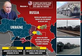 Image result for Ukraine Russian Forces Map