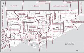Image result for Toronto Riding Results Map