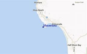 Image result for mavericks beach map