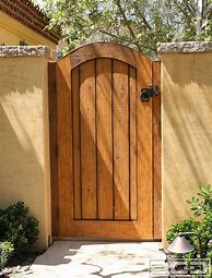 Image result for Wooden Side Gates