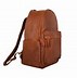 Image result for Brown Leather Backpack