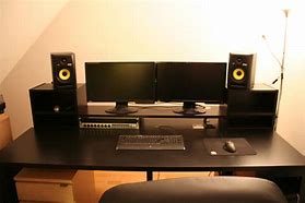Image result for Small Corner Music Stand Desk