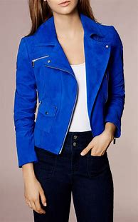 Image result for Women's Blue Jacket Outfits