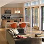 Image result for Farmhouse Small Open Concept Kitchen and Living Room