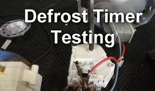 Image result for How to Test Freezer Defrost Timer
