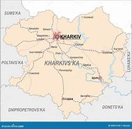 Image result for Kharkiv Ukraine Map
