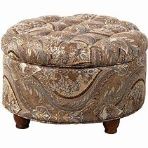 Image result for Large Round Ottoman