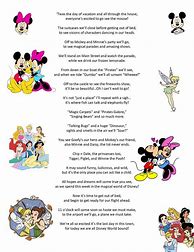 Image result for Poems Going to Disney World