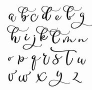 Image result for Modern Calligraphy Alphabet Cursive