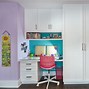 Image result for DIY Kids Built in Wardrobe Desk