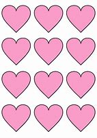 Image result for Printable Pink Hearts