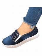 Image result for Ladies Canvas Slip-On Shoes in DH