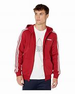 Image result for Grey and Red Adidas Hoodie