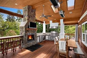 Image result for Outdoor Covered Deck Designs