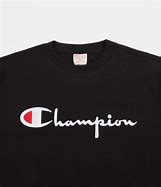 Image result for Black Champion Shirt