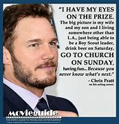 Image result for Chris Pratt Quote No One Is Perfect
