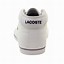 Image result for White Leather Lacoste Sneakers