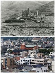 Image result for Before and After Atomic Bomb Japan