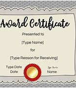 Image result for Printable Student Award Certificates