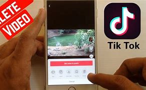 Image result for How to Delete a Tik Tok