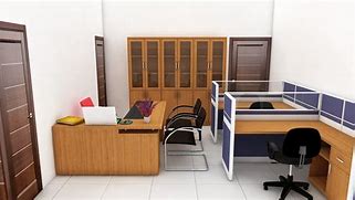 Image result for Small Office Desk Area