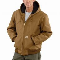 Image result for Carhartt Men's Duck-Lined Active Jac Jacket Black, Large - Men's Work Jackets At Academy Sports