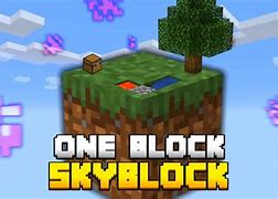 Image result for 1 Block Skyblock