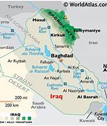 Image result for Map of Iraq