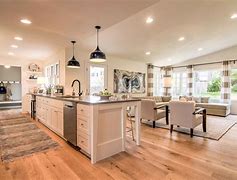 Image result for Open Space Living Room and Kitchen