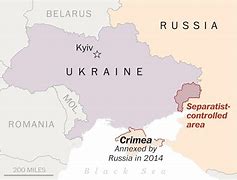 Image result for Russian Ukraine Conflict Map