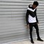 Image result for Hoodie and Black Jacket Outfit