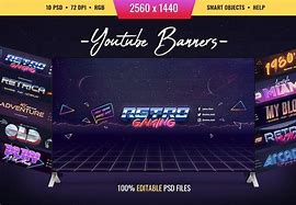 Image result for Retro YouTube Channel Art