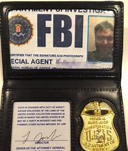 Image result for What Do FBI Credentials Look Like
