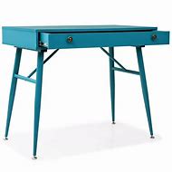 Image result for Small Turquoise Desk