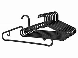 Image result for Black and White Bathroom Clothes Hangers
