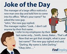 Image result for Work Joke of the Day