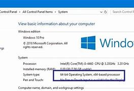 Image result for Is My Computer 64-Bit Windows 1.0