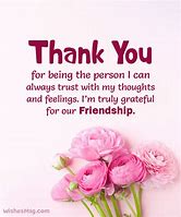 Image result for Saying Thank You for Being a Friend