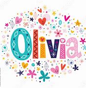 Image result for Olivia Name Bubble Letter