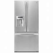 Image result for French Door Refrigerator Bottom Freezer Kenmore Elite 33