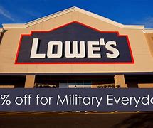 Image result for My Lowe's Account Military