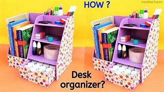 Image result for DIY Desk Organizer Ideas