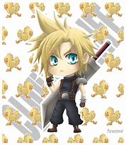 Image result for How to Draw Chibi Cloud Strife
