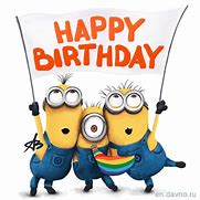 Image result for Happy Birthday Friend Minions