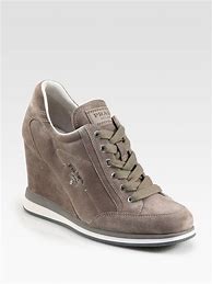 Image result for Suede Wedge Sneaker