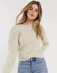 Image result for Puff Sleeve Sweater