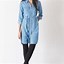 Image result for Women Tunic Jean Dress